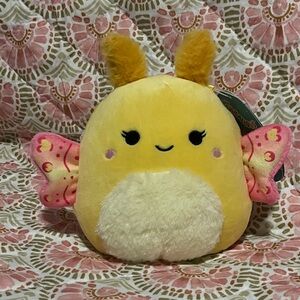 Miry Squishmallow - 5” Yellow Moth Squishmallow Plush